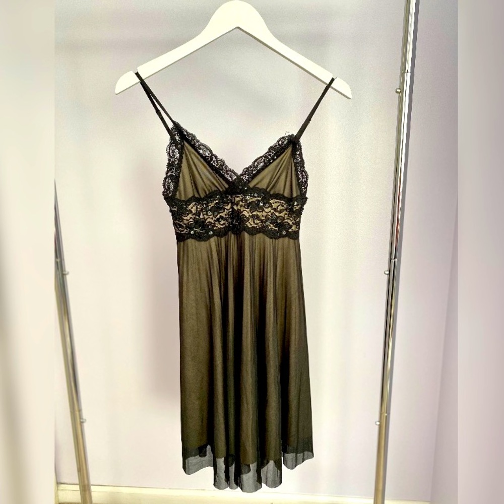 Forever 21 Small Black Slip Dress